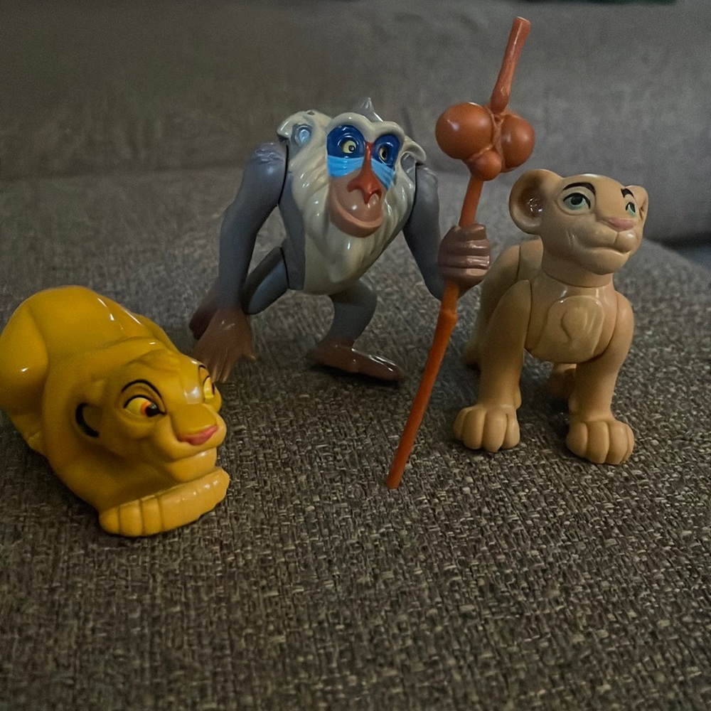 LION KING retro 90’s McDonald’s Happy Meal Toys